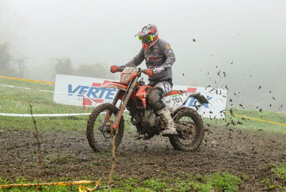 Italiano Enduro Major: Diego Nicoletti nel fango di Colle di Tora