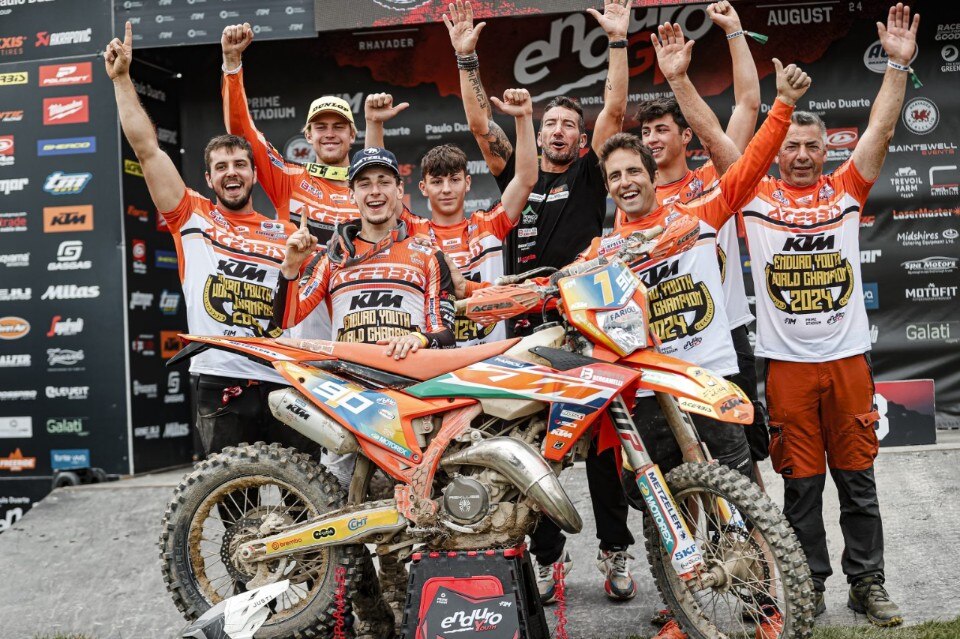 EnduroGP Galles: Garcia conquista il Day 2 . Verona Campione del Mondo E2