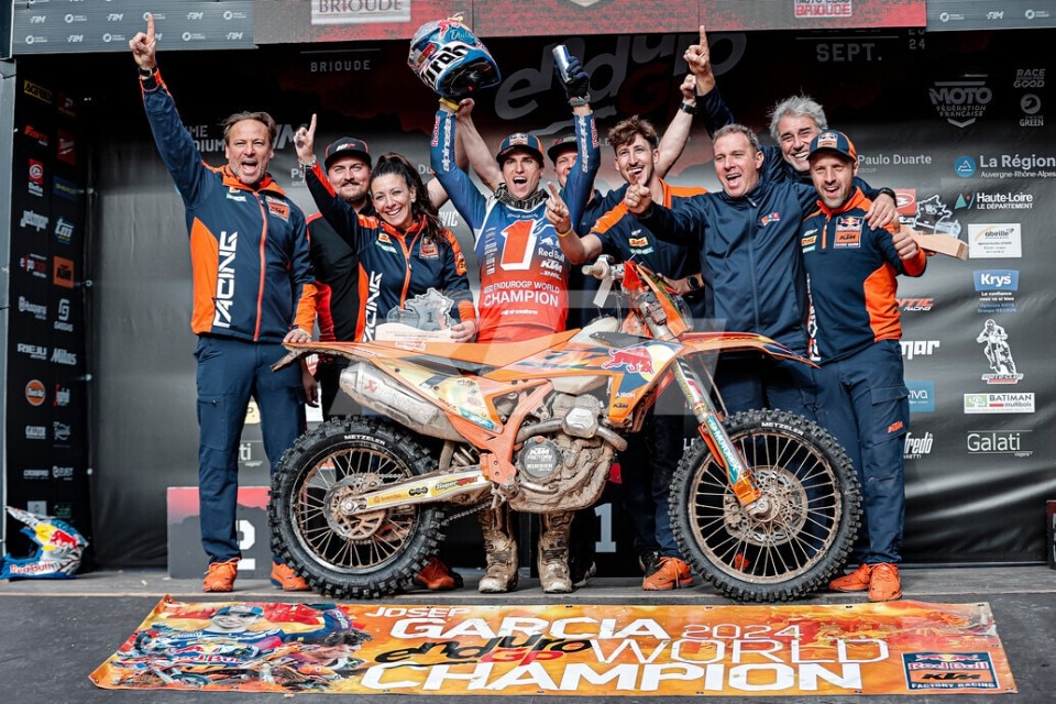 Josep Garcia Campione del Mondo EnduroGP 2024!