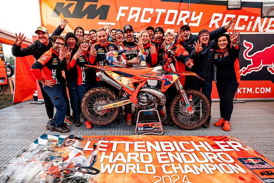 Manuel Lettenbichler vince il mondiale Hard Enduro 2024