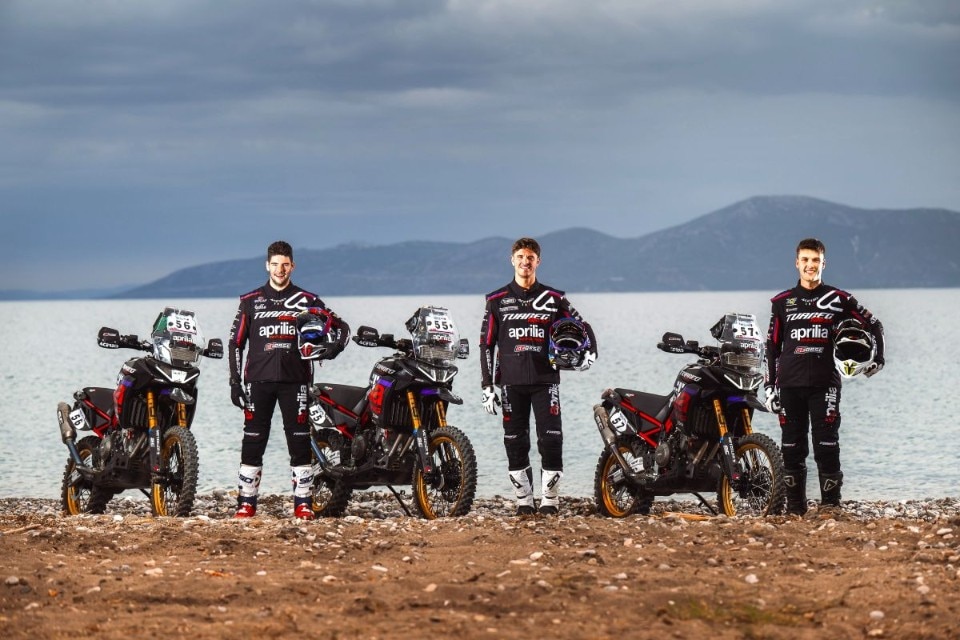 Bis di Jacopo Cerutti e dell'Aprilia Tuareg nell’Hellas Rally Raid