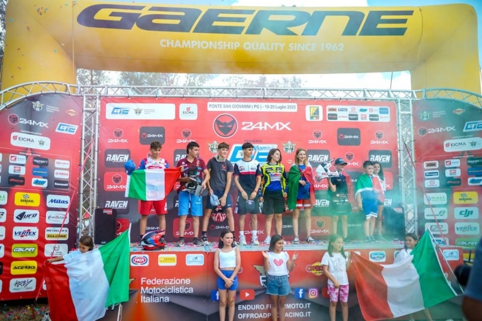 Incoronati i campioni italiani Minienduro 2025