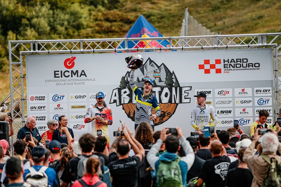 Billy Bolt si aggiudica l'Abestone Hard Enduro 2025