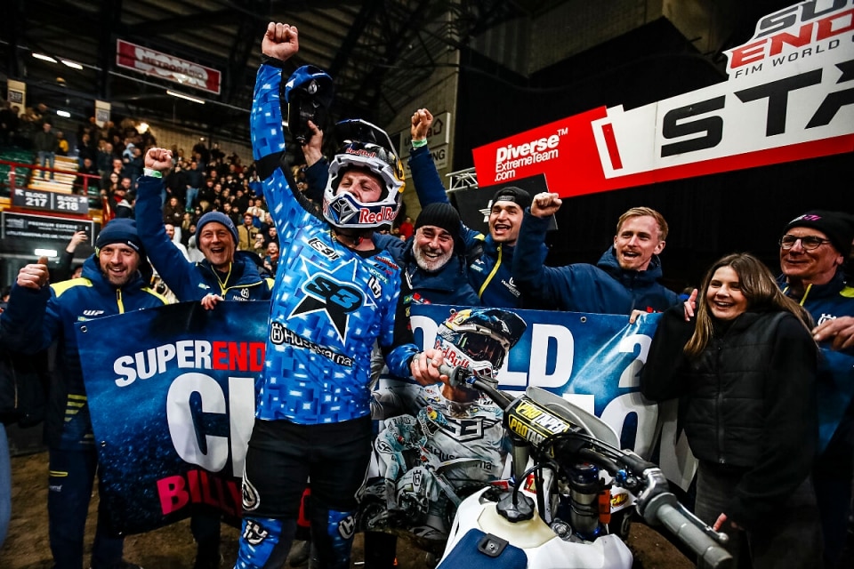 Billy Bolt incoronato campione del mondo SuperEnduro 2026
