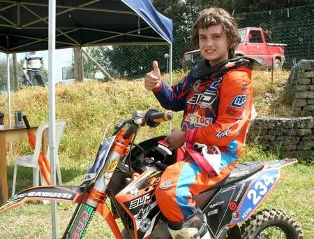Campionato Europeo Motocross 65 - 85 cc. Cristino (ITA) e Bompar (FRA) sono i vincitori della seconda selettiva