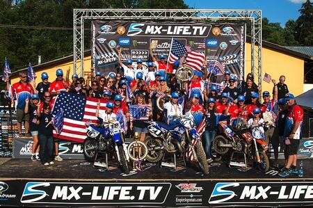Junior Motocross World Championship 2013.  Team USA sul gradino più alto del podio - VIDEO