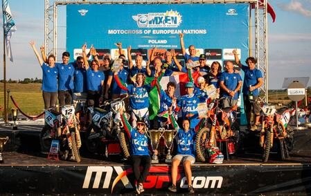 Motocross delle Nazioni Europee. L'Italia domina l’edizione 2018