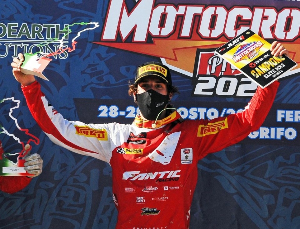 Nicholas Lapucci campione italiano MX2