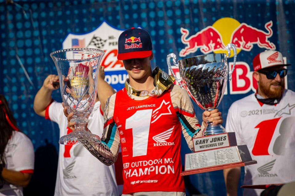 Pro Motocross Championship 2021, è Jett Lawrence il Campione 250 - VIDEO