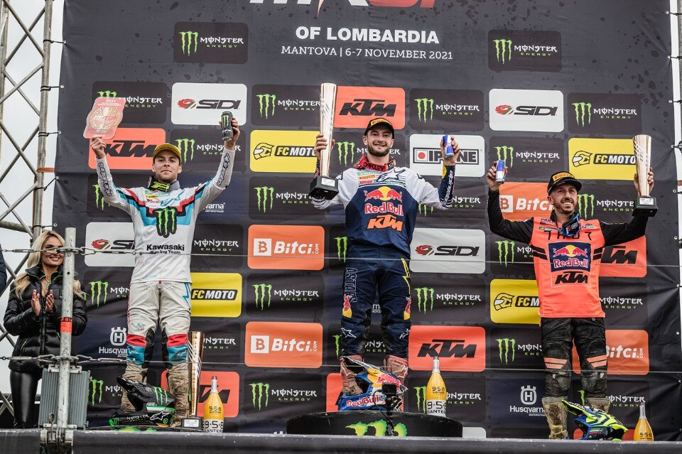 MXGP Lombardia: Herlings vince a pari punti con Febvre. Cairoli sul podio - VIDEO