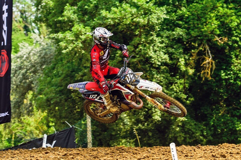 Cas Valk apre la Rookies Cup 24MX