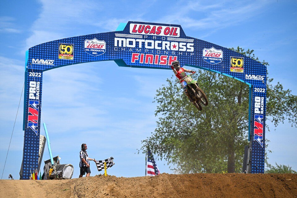 AMA Pro Motocross 2022: doppietta di Tomac a Red Bud- VIDEO