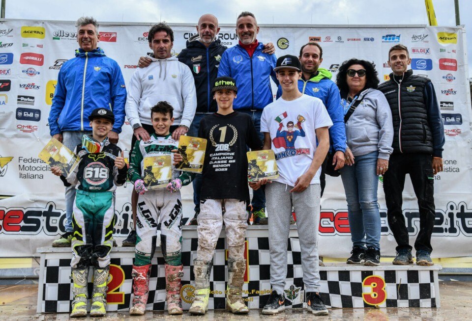 Cingoli incorona i Campioni Italiani MX Junior 2023