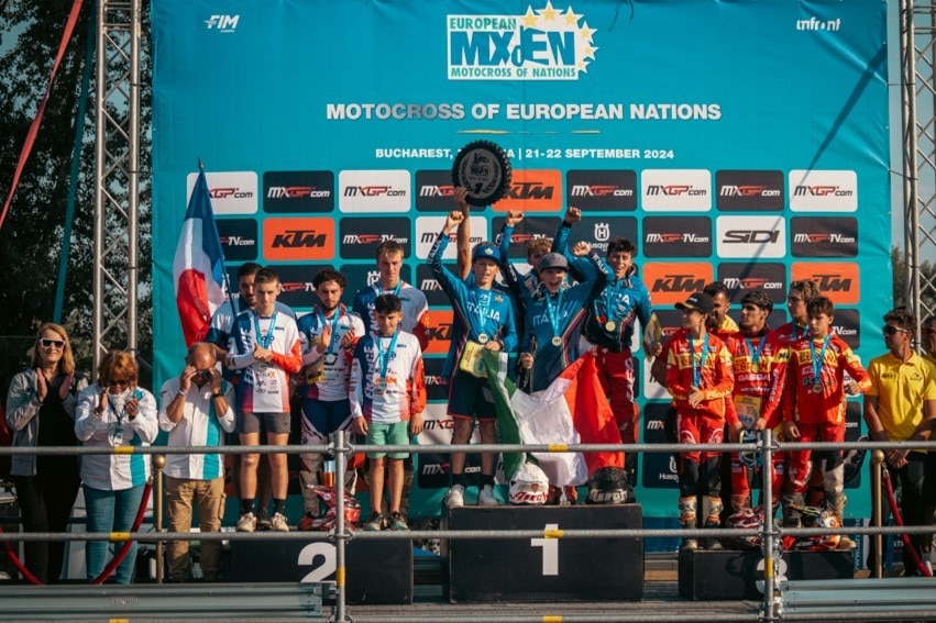 L'Italia conquista il Motocross delle Nazioni Europee