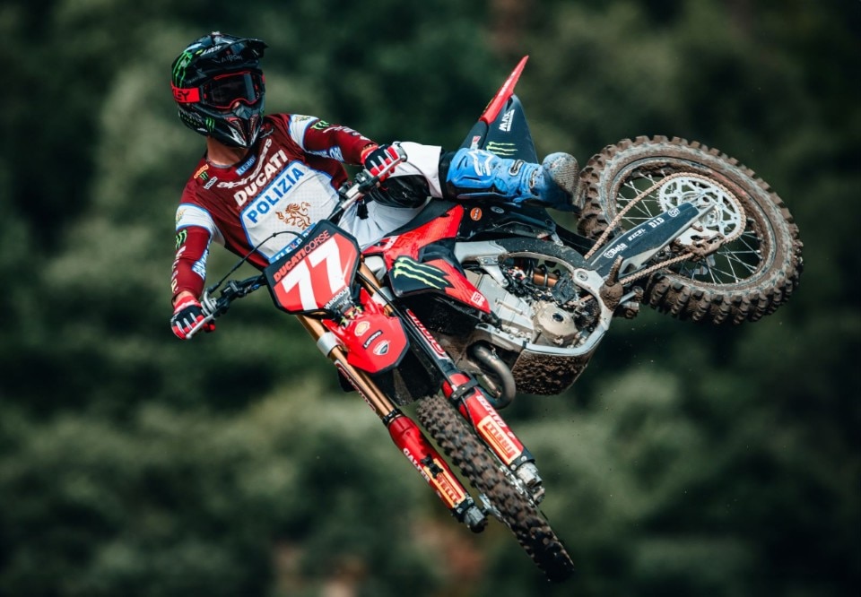 Alessandro Lupino e la Ducati Desmo450 MX Campioni Italiani MX1