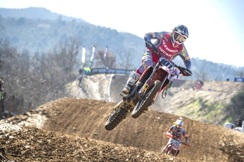 Internazionali d'Italia MX: primo podio per Mattia Guadagnini con la Ducati