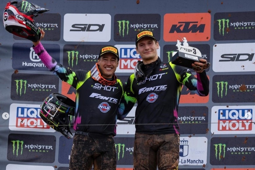 Doppio podio in MXGP per il team Fantic!