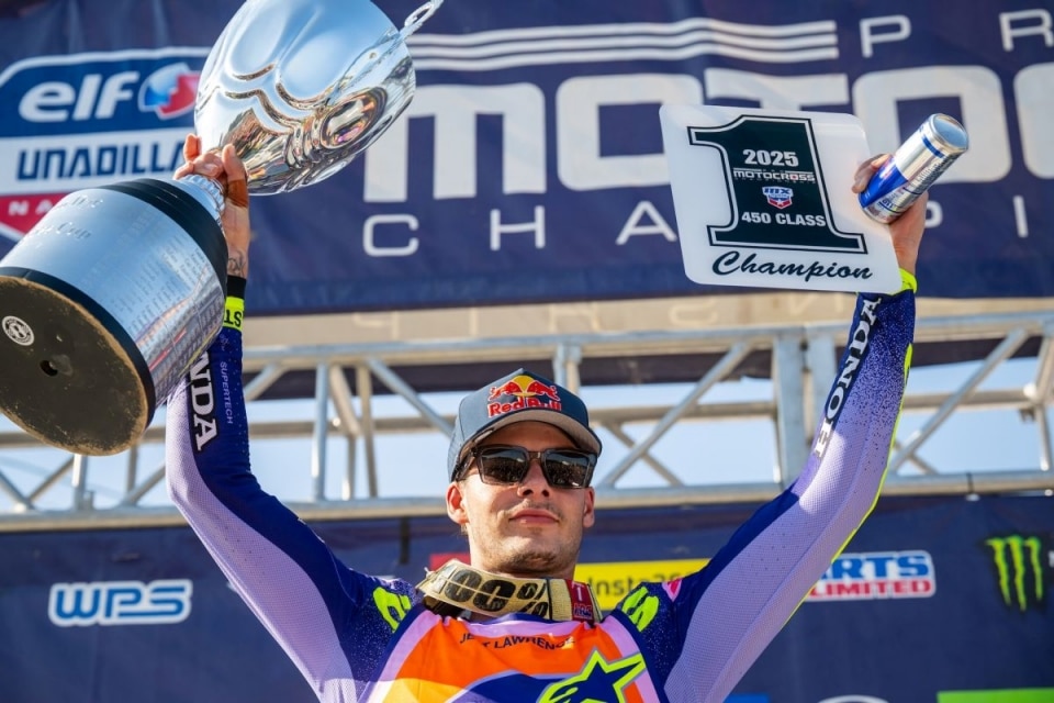 2025 Pro Motocross: a Unadilla doppiette di Jett Lawrence (con titolo #2) e Jo Shimoda - VIDEO 2025 Pro Motocross: a Unadilla doppiette di Jett Lawrence (con titolo #2) e Jo Shimoda - VIDEO