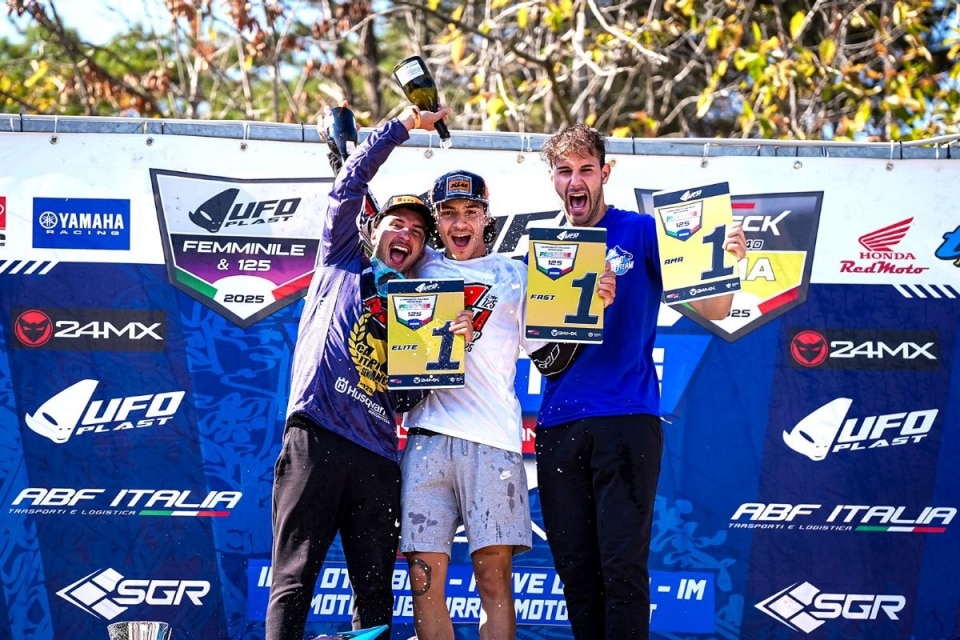 Andrea Zanotti campione italiano Prestige 125 Andrea Zanotti campione italiano Prestige 125