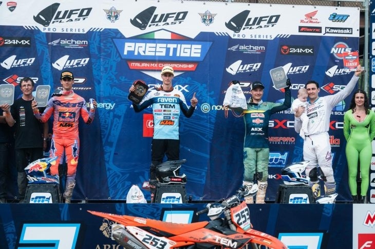 Italiano Motocross Prestige: a Maggiora vittorie di Pancar e Lata