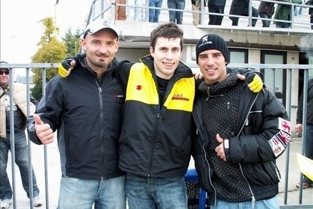 Balducci nel 2008 in sella alla Suzuki del Team LuxPerformance. Cambio di casacca per il campione italiano