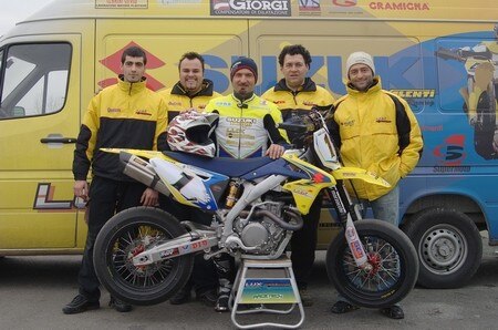 Prima uscita ufficiale per Balducci su Suzuki. In pista a Castelletto di Branduzzo