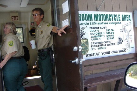 Offroad Florida style. Enduro nella terra degli alligatori