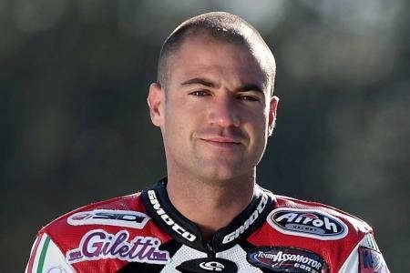 Jerome Giraudo in ripresa. Dopo l'incidente di Busca