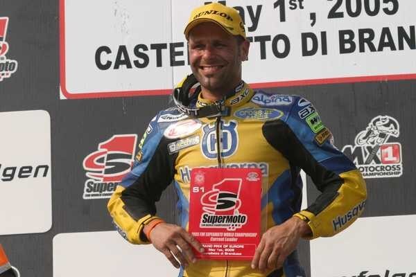 Delepine con il Team Cross 2R. In sella ad un'Husqvarna nel Mondiale S2