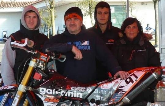Cristian Iddon con il Team KTM Motoracing. Raggiunto l'accordo per la stagione 2009