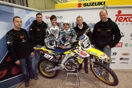 Presentato il Team Teka Suzuki Europe. Sarà al via del Mondiale MX2