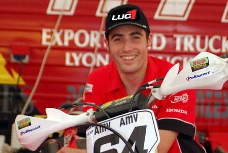 Anche Sylvain Bidart su Honda. Il francese sulla CRF 450 del Team Luc1