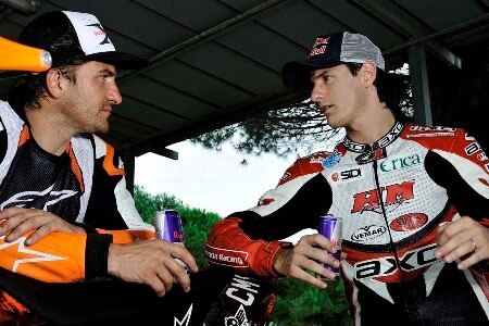 Ivan Lazzarini pronto per gli X-Games. E intanto si allena con il freestyler Alvaro dal Farra