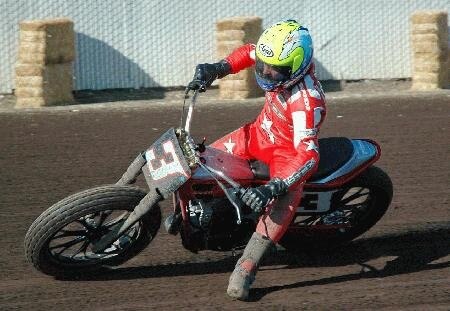 John Kocinski ancora "di traverso". In gara nel Campionato AMA Flat Track