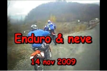 I video dei nostri lettori. Enduro e prima neve