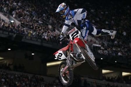 Genova Supercross. Canard out, McGrath in