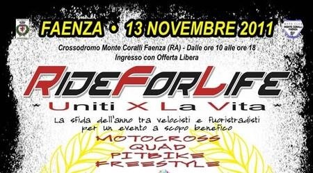 Parte RideForLife.  Tutto pronto per la seconda edizione