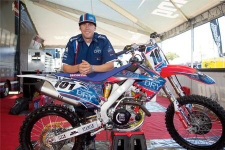 AMA Pro Motocross Championship. Townley sulla moto di Reed