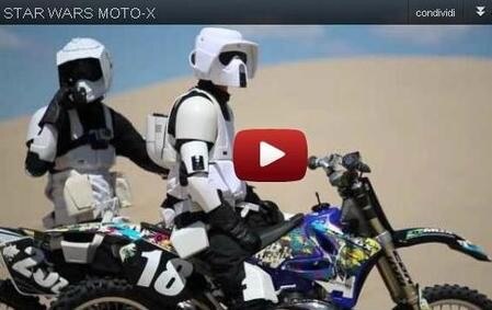 Star Wars Moto-X. VIDEO