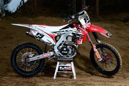 Team Honda Gariboldi. Honda CRF450R David Philippaerts Photo shoot