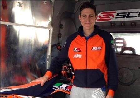 Monticelli torna in sella. Primi allenamenti dopo l'infortunio alla mano