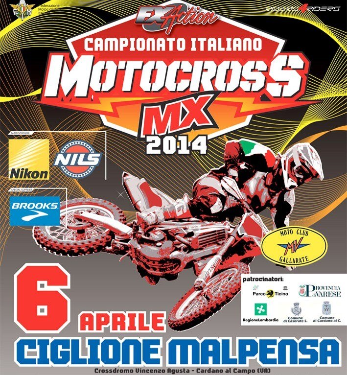 Campionato Italiano Motocross MX1-MX2 2014. Al Ciglione della Malpensa decolla il tricolore