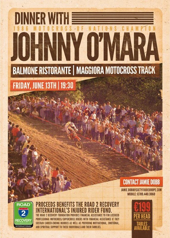 Maggiora Special event. A cena con Johnny O'Mara