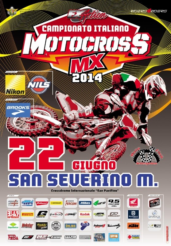 Campionato Italiano Motocross MX1-MX2 2014. Round 4 a San Severino Marche