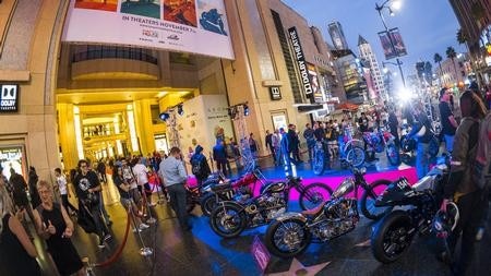 Red Carpet in moto. Arriva On Any Sunday