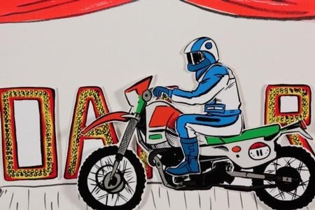 Red Bull Sketches. La storia a fumetti della Dakar