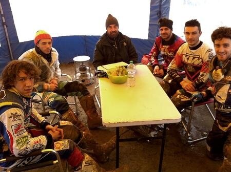Team Italia Enduro a Ottobiano. Tra fango e freddo per il quarto raduno collegiale