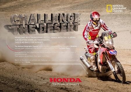 Dakar Rally e National Geographic. Protagonista il Team Honda HRC
