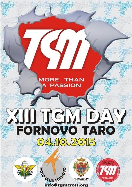 TGM Day 2015. A Ottobre la 13° edizione