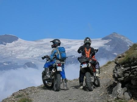 In moto oltre le nuvole. Raduno d'alta quota